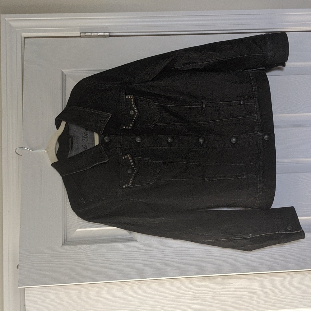 Code Bleu women's large denim dark jacket